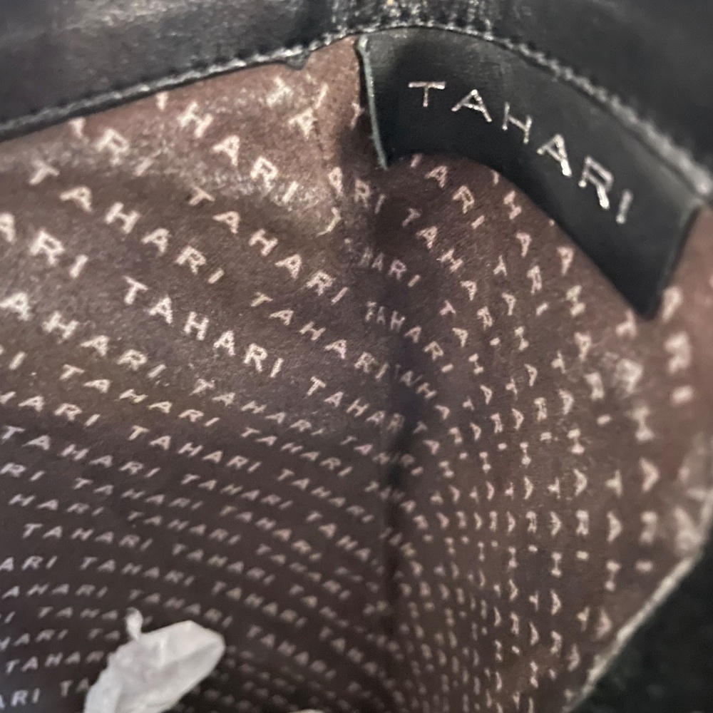 TAHARI - Leather Riding Boots - Picture 5 of 6